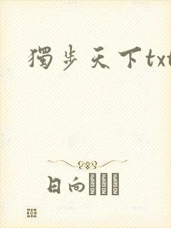 独步天下txt