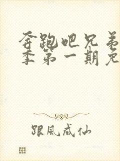 奔跑吧兄弟第九季第一期免费观看