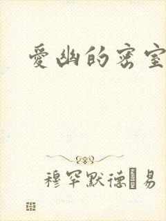 爱幽的密室小说
