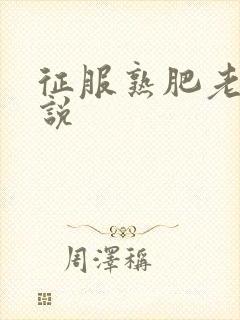 征服熟肥老妇小说