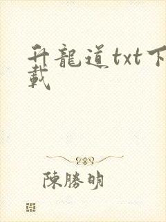 升龙道txt下载