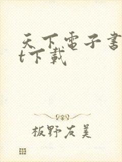 天下电子书txt下载封面