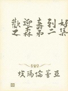 欢迎来到好精灵之森第二集在线观看封面