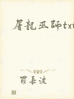 屠龙巫师txt
