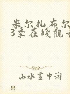 米尔扎布尔 第3季在线观看全集免费播放