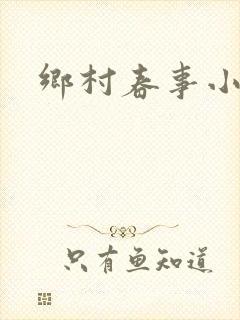 乡村春事小说