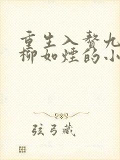 重生入赘九小姐柳如烟的小说