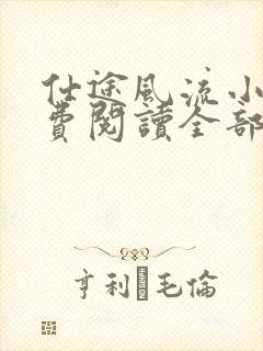 仕途风流小说免费阅读全部章节