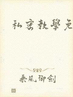 私密教学免费封面