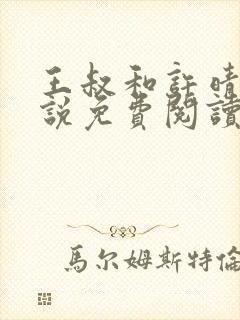 王叔和许晴的小说免费阅读无弹窗封面