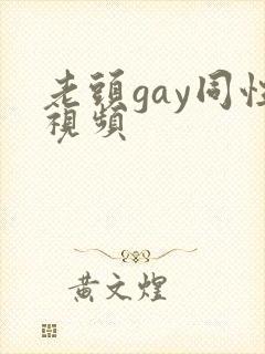 老头gay同性视频