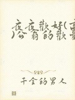 夜夜欢好(高h)公翁的欢爱