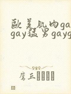 欧美肌肉gaygay猛男gaygay