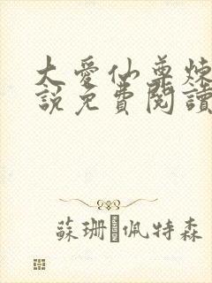 大爱仙尊炼天小说免费阅读全文无窗口