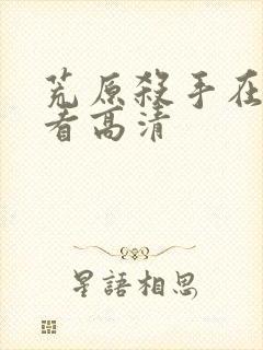 荒原杀手在线观看高清