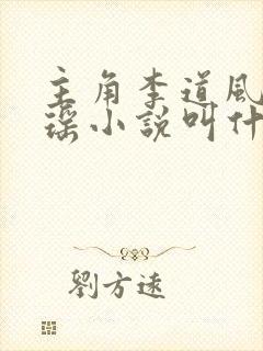 主角李道风江雪瑶小说叫什么
