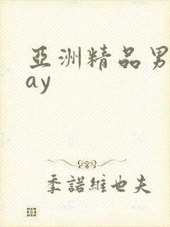 亚洲精品男同gay