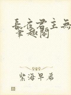 长夜君主无弹窗 笔趣阁