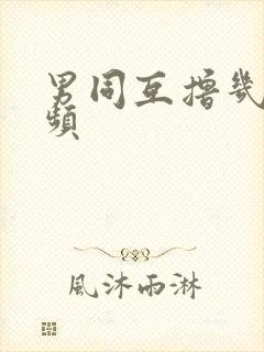 男同互撸几把视频