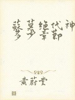 苏莫绝代神主共多少章节