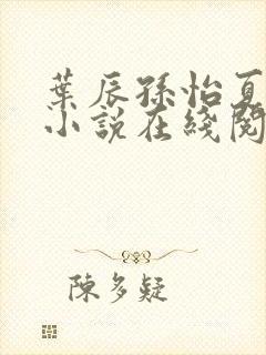 叶辰孙怡夏若雪小说在线阅读