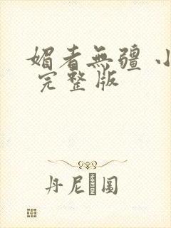 媚者无疆 小说 完整版