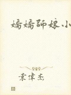 娇娇师娘小说封面