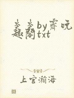 炎炎by霁晚笔趣阁txt封面