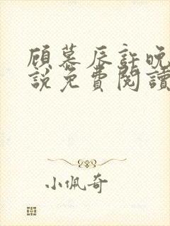 顾慕辰许晚音小说免费阅读最新章节