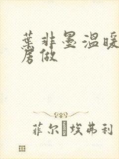 叶非墨温暖在厨房做