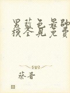 男蓝色最帅的男模全见免费封面