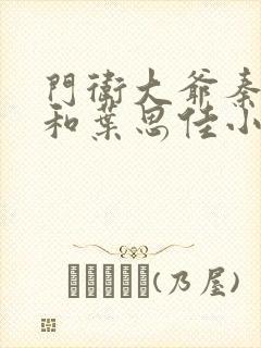 门卫大爷秦一鸣和叶思佳小说封面