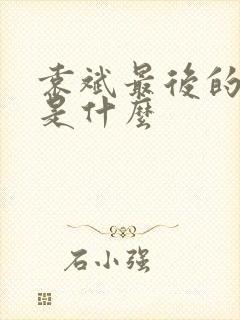 袁斌最后的结局是什么