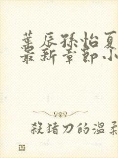 叶辰孙怡夏若雪最新章节小说