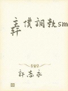 主仆调教sm文轩封面