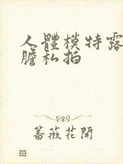 人体模特露露大胆私拍