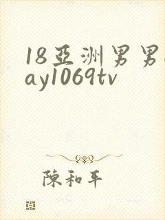 18亚洲男男gay1069tv封面