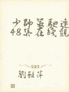 少帅策驰连续剧48集在线观看免费封面