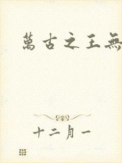 万古之王无弹窗封面