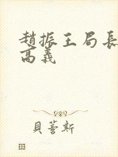 赵振王局长王乙高义