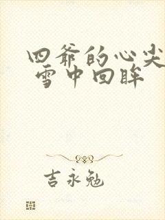 四爷的心尖宠妃 雪中回眸