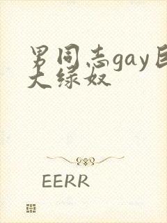 男同志gay巨大绿奴