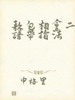 敖包相会二胡曲谱带指法封面