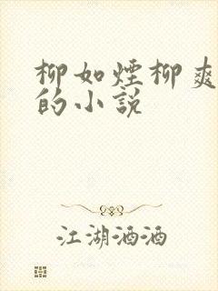 柳如烟柳爽张昊的小说