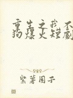 重生之我不当舔狗爆火短剧