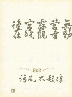 后宫露营无删减在线观看动漫