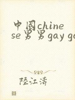 中国chinese男男gay gay激情av封面