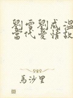 刘雪刘成温泉坊当代爱情故事