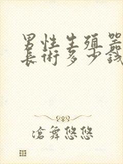 男性生殖器官延长术多少钱