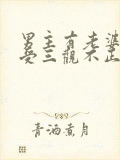 男主有老婆出轨受三观不正封面